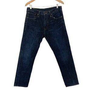 Levi's 508 Slim Taper Rigid Dark Blue Denim Jeans 32 x 28